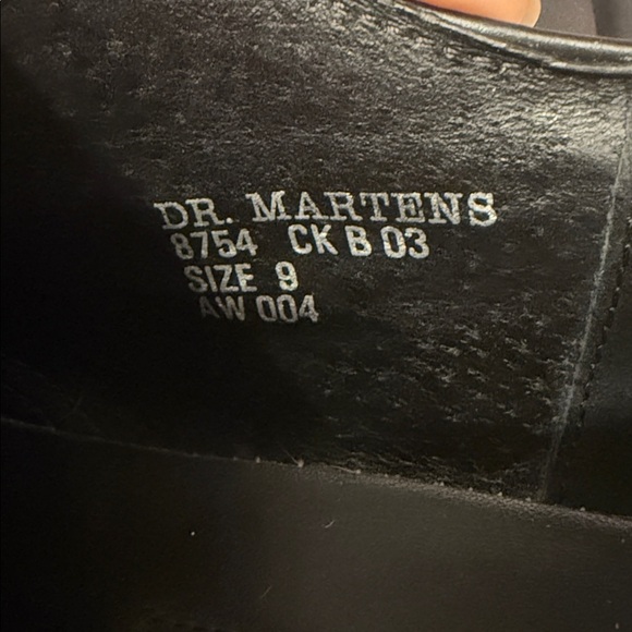 Dr. Martens Black Leather Derbys - Picture 12 of 12